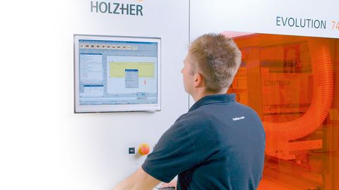 CAMPUS - Die HOLZ-HER Maschinensteuerung CAMPUS – Die hochwertige und bedienerfreundliche Maschinensteuerung